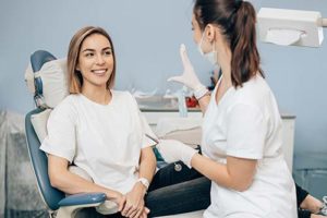 woman in need of general dentistry services 