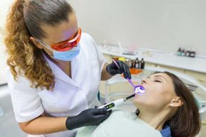 woman benefiting from sedation dentistry 